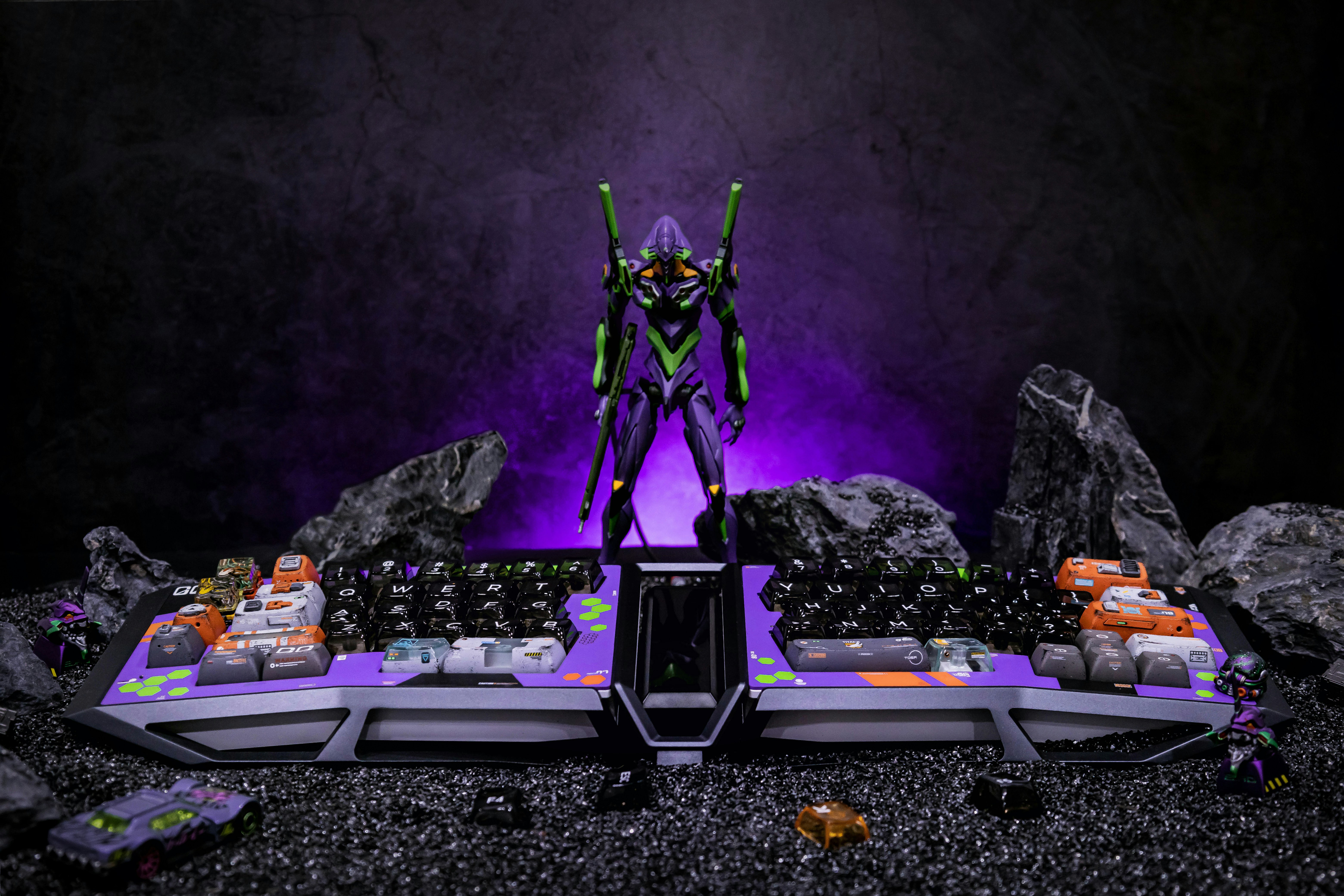 AI세대 블로그 변화를 상징하는 로봇과 키보드 관련 사진