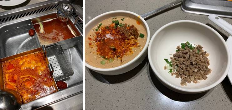 토마토탕, 훠궈탕, 소스 및, 국물 그릇