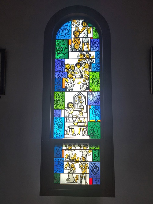 가실성당 스테인드글라스