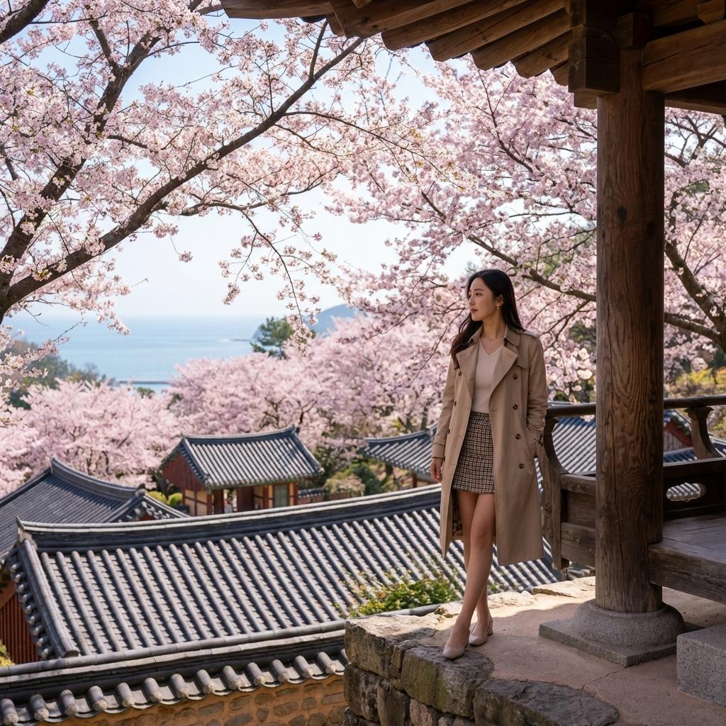 진해 장수암 벚꽃 주차 현황