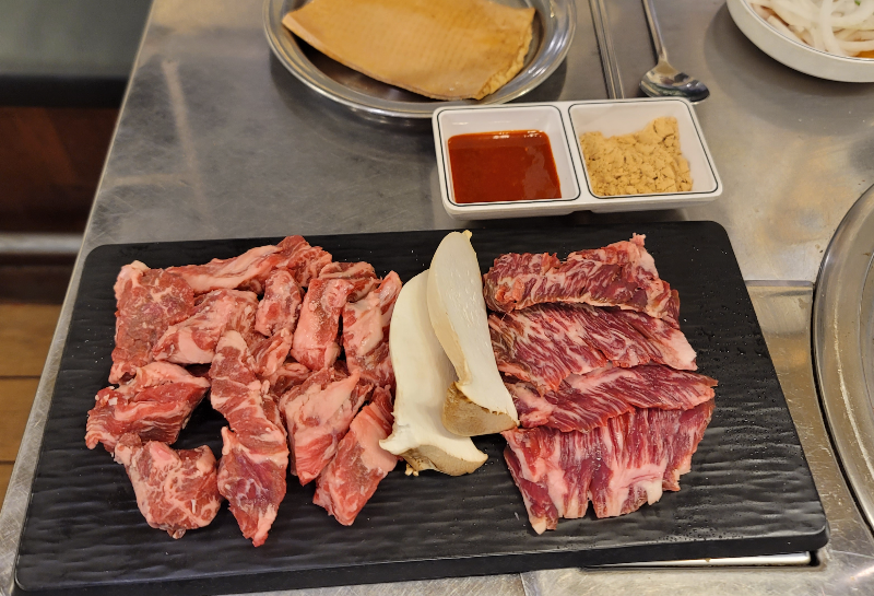 황제오백소갈비살 커플A세트