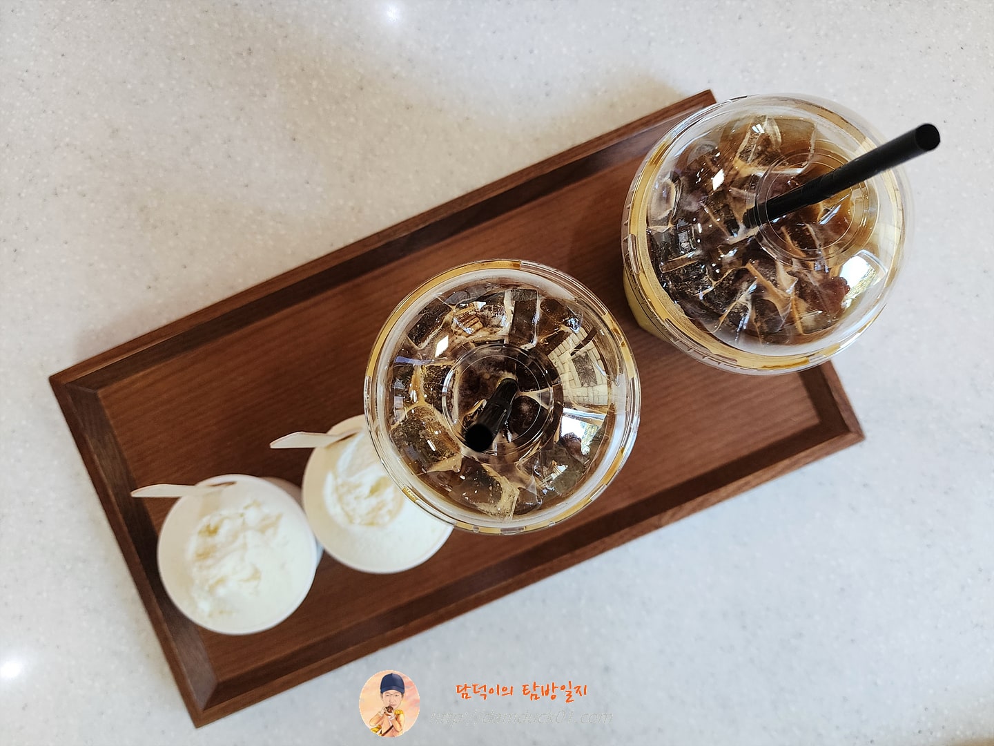 아메리카노, 순두부 젤라또