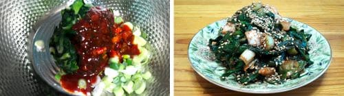 원추리나물무침-버무리기-만드는법-완성하기