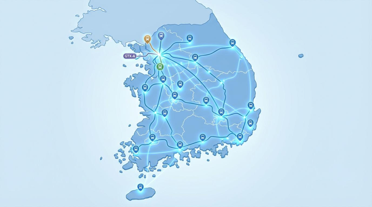 2026년 전국 지자체 완전 확대 적용된 K-패스 지도