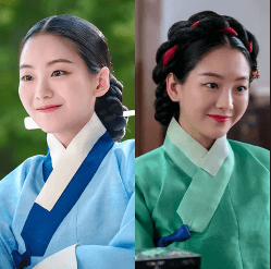 좌측 양반부인&amp;#44; 우측 매파사진 합성