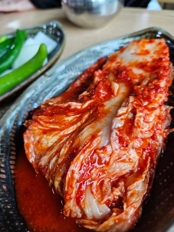 곰탕집 배추김치