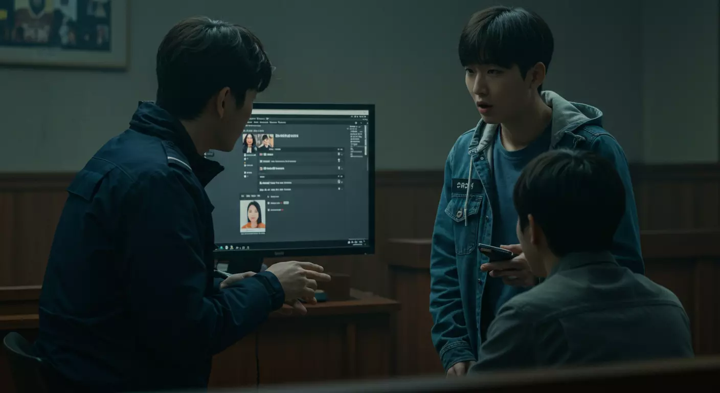 인터넷 명예훼손 관련 내용 확인하는 이미지
