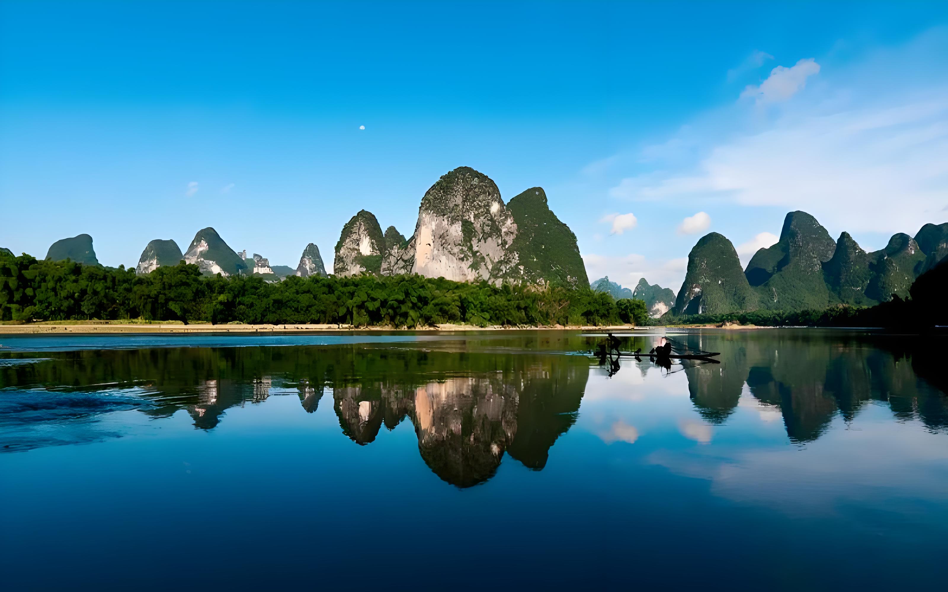 중국 '양숴'(阳朔) 사진