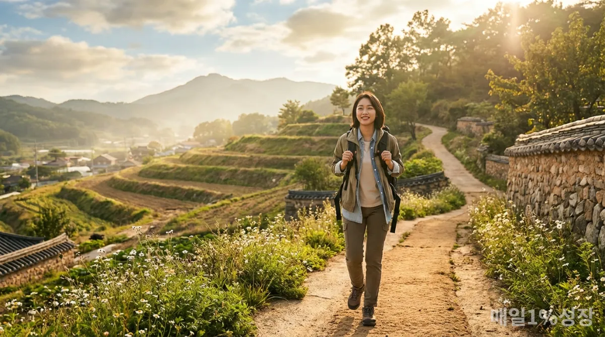 완벽하지 않지만 앞으로 나아가는 사람의 모습