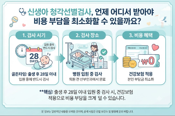 신생아 청각선별검사