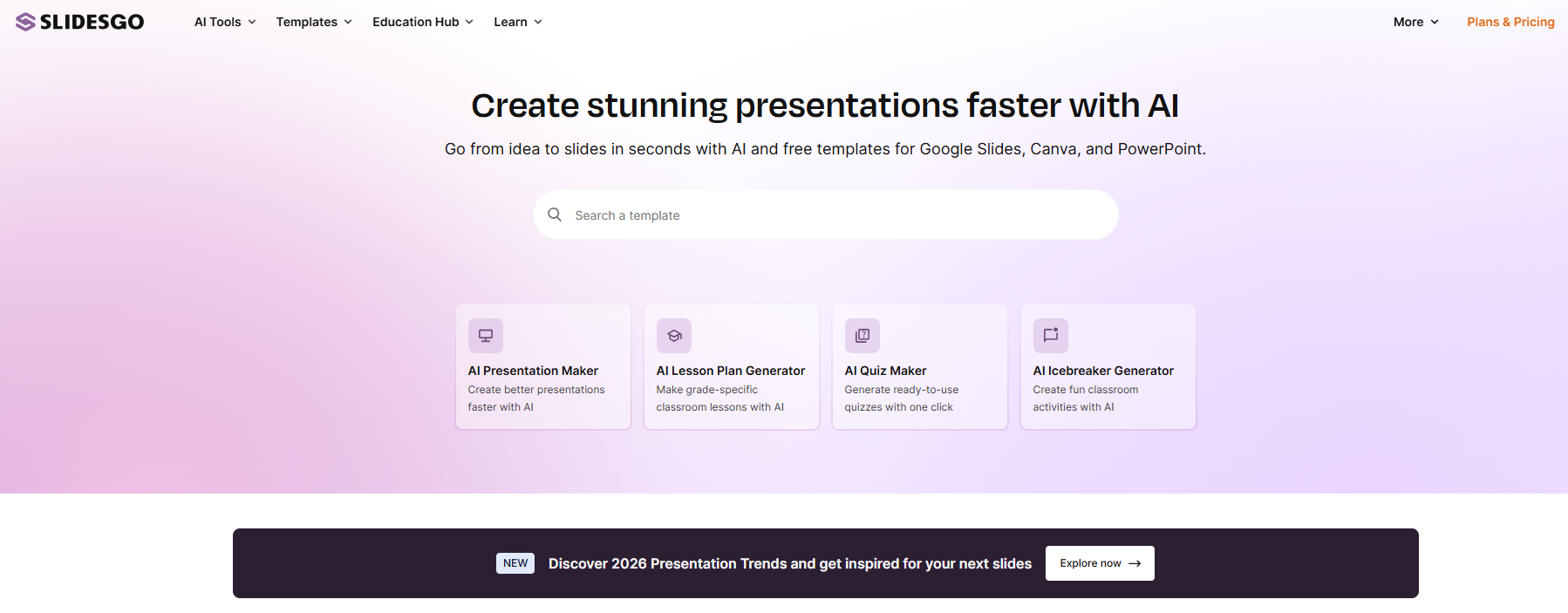 무료 템플릿이 가득한 slidesgo