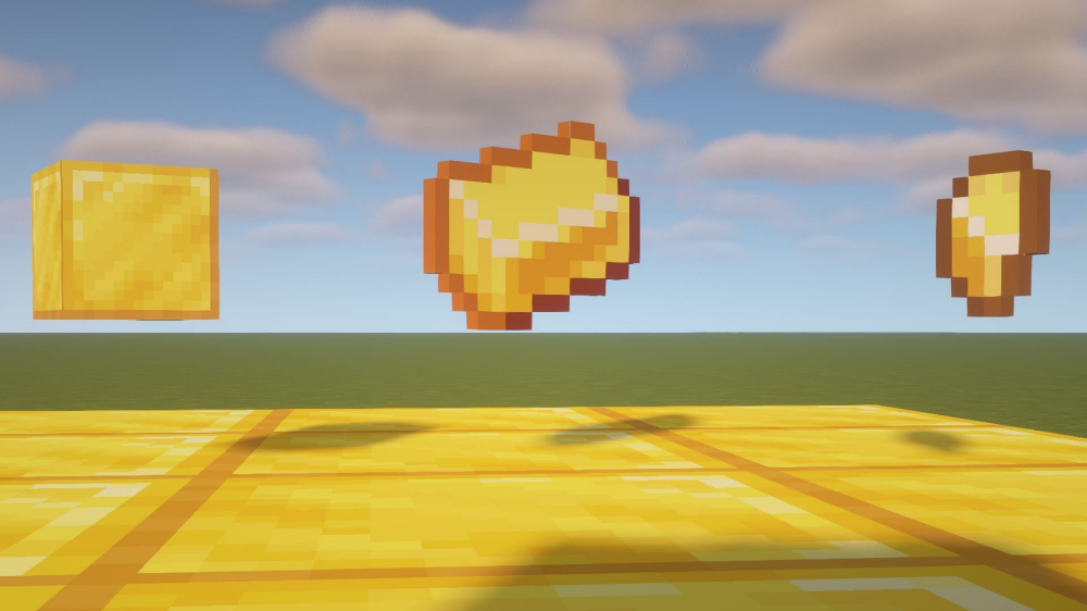 마인크래프트 금을 찾는 방법, 금 좌표 위치