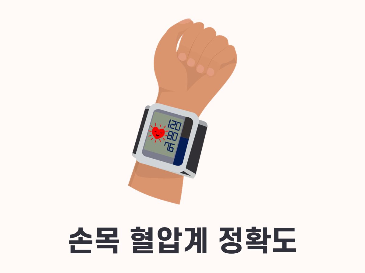 손목 혈압계 정확도