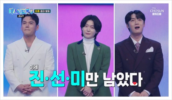 미스터트롯3 우승자 관련사진