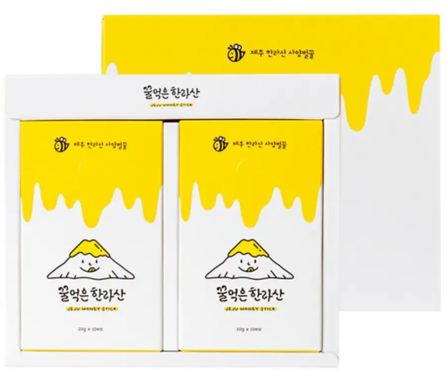 꿀먹은한라산 제주 벌꿀 스틱