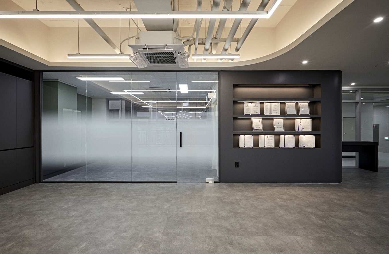 성수동인테리어유리칸막이