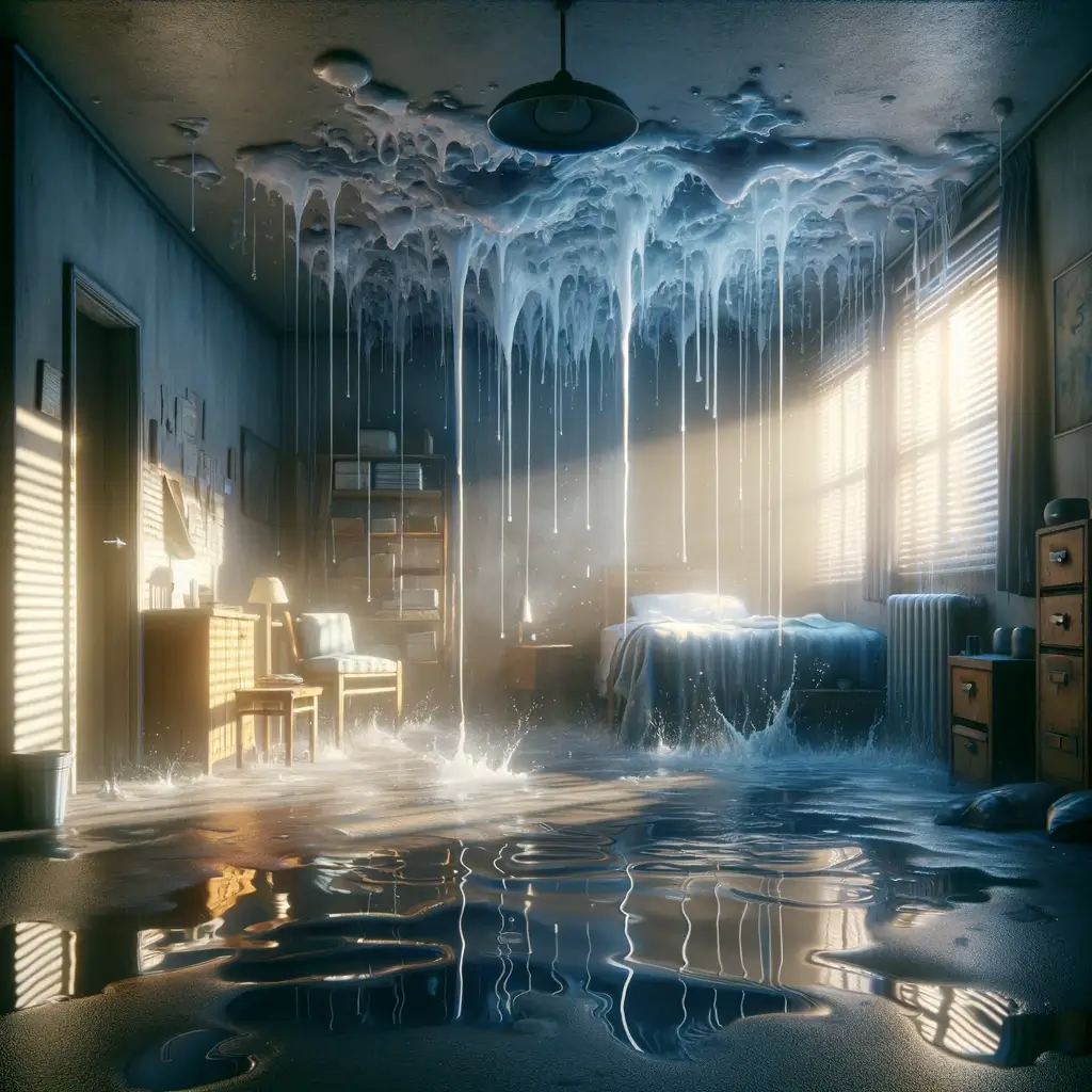 천장에서 물이 새는 꿈 해몽