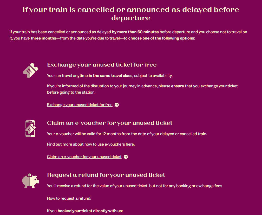 유로스타 취소 후기