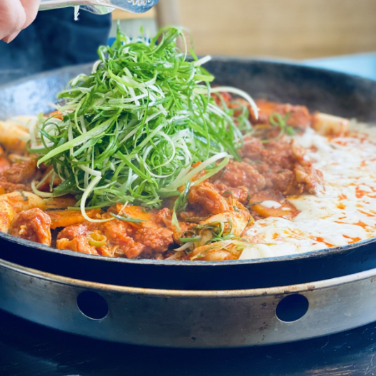 햄폭탄 닭갈비