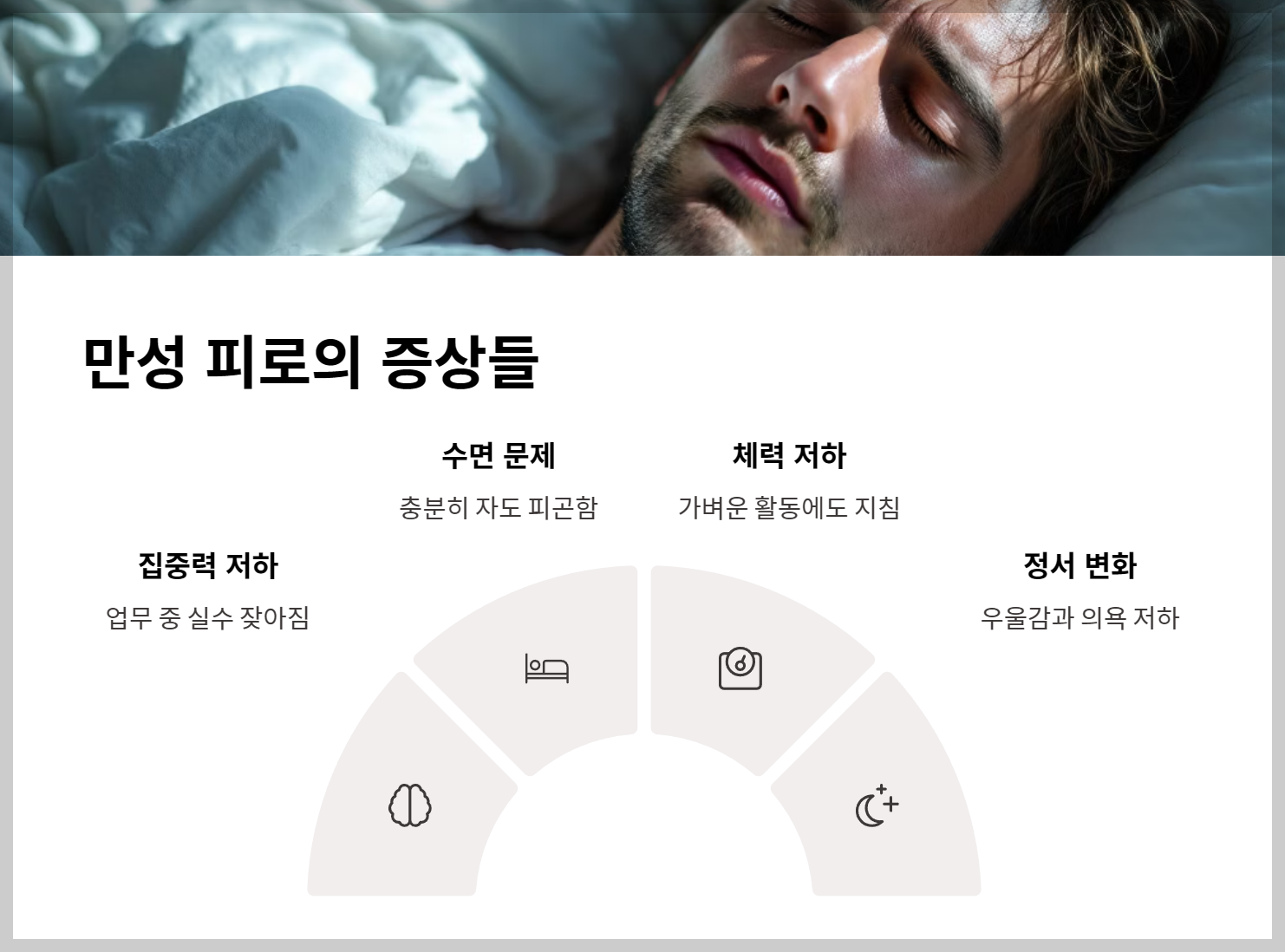 피로 회복 영양제 추천