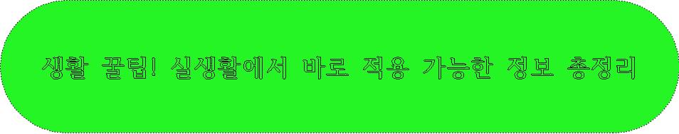 생활 꿀팁 총정리