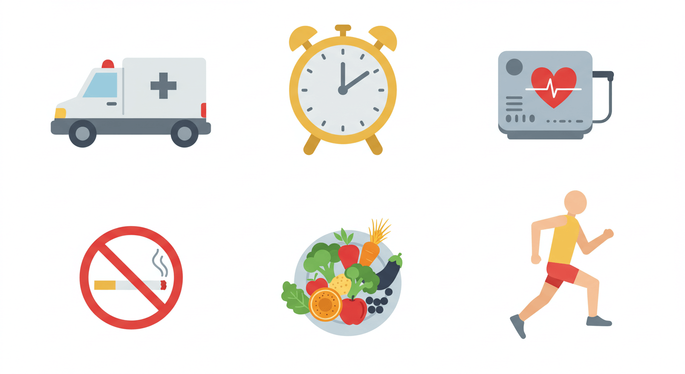 응급상황 대처와 평소 예방법