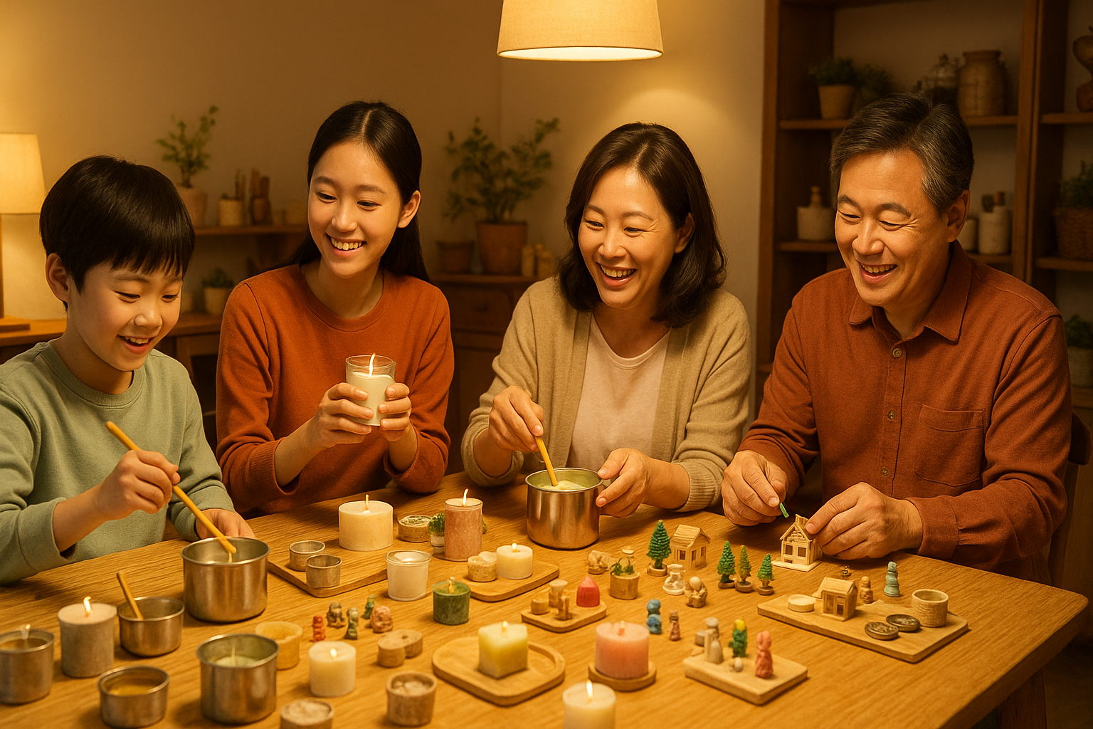 생활 소품 제작 공방 풍경