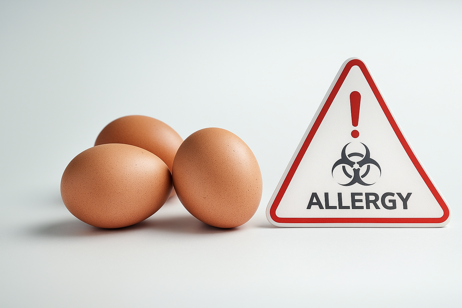 계란 알레르기의 원인, 증상, 진단, 관리, 예방