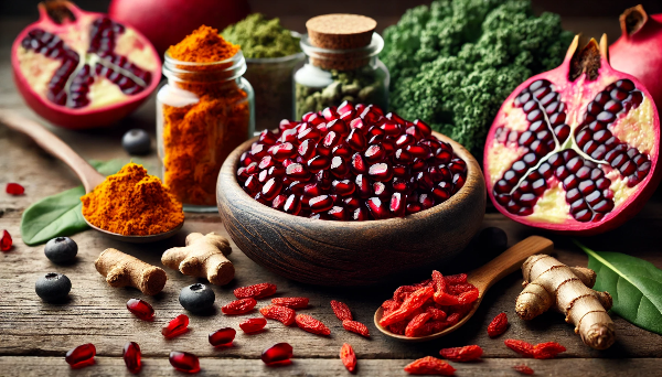 노화 방지에 효과적인 항산화 식품 BEST 10!