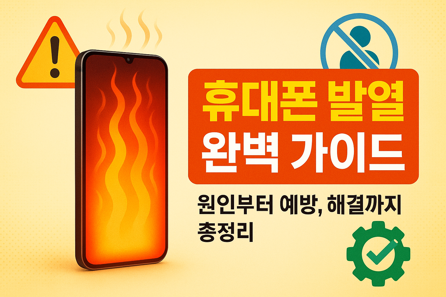 휴대폰 발열 완벽 가이드: 원인부터 예방, 해결까지 총정리