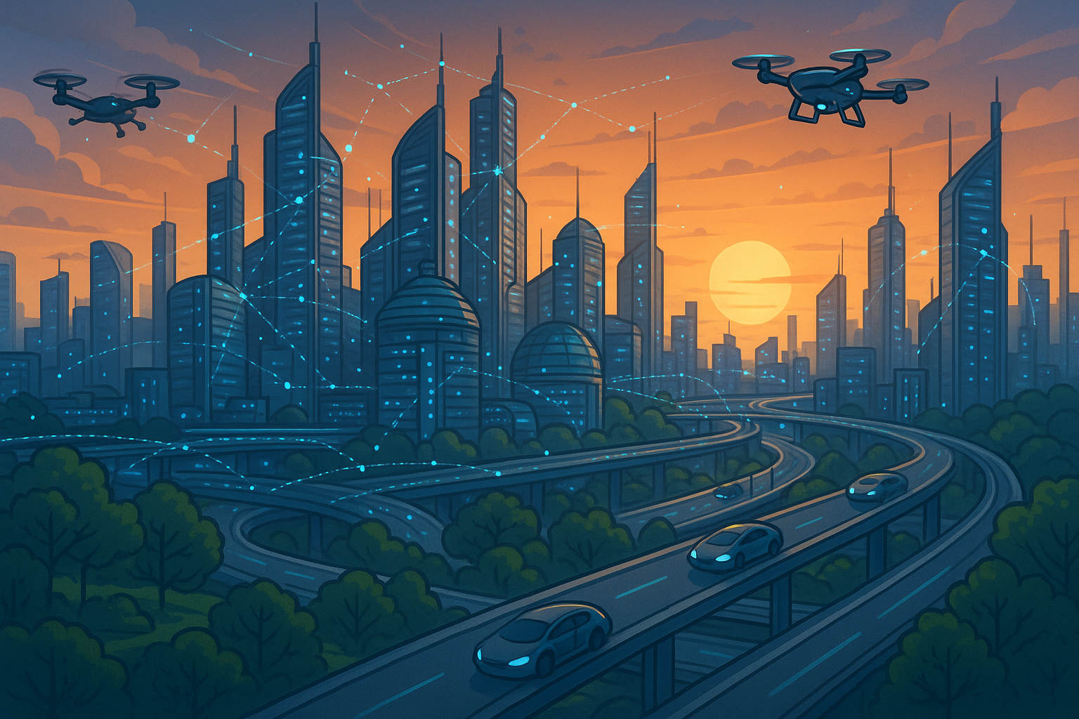 스마트 시티 기술, 미래 도시의 삶을 바꾸는 5가지 혁신