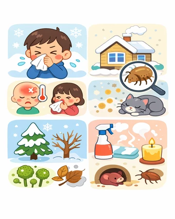 겨울철 알레르기 증상 원인 유형 정리14