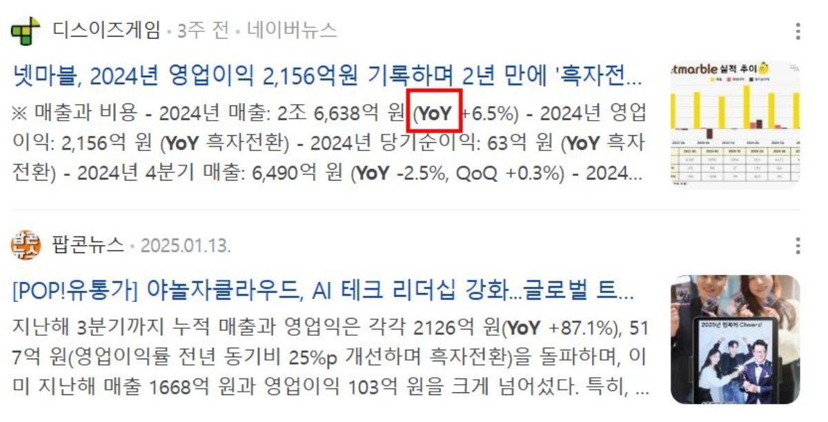 YOY-관련기사