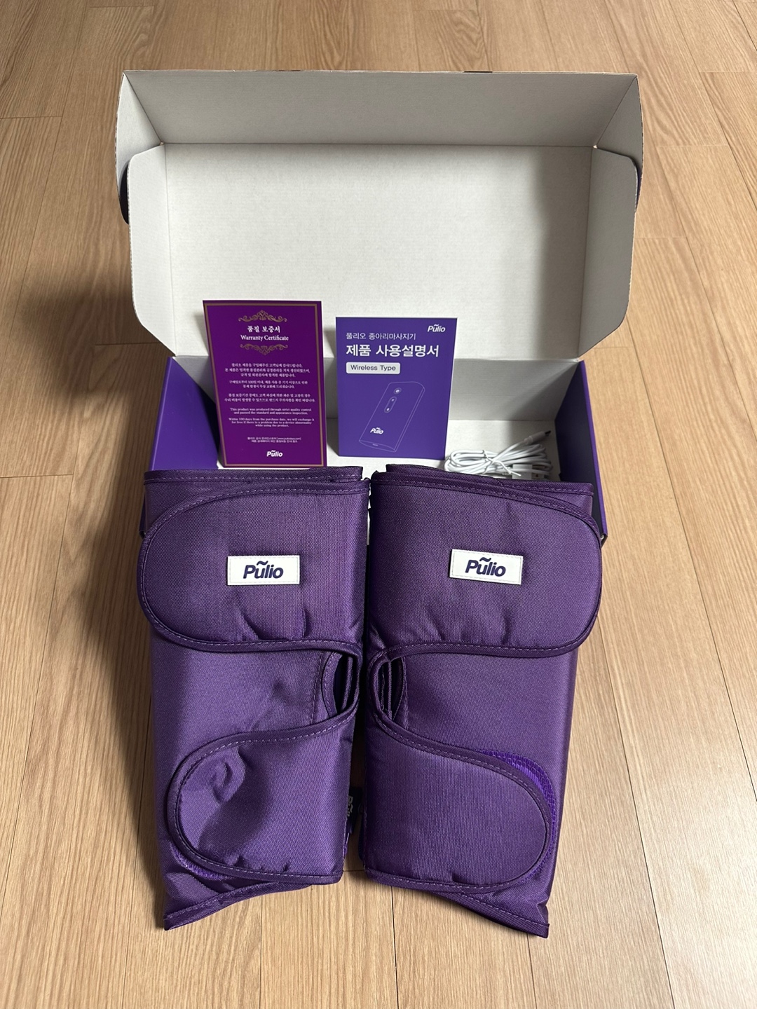 풀리오 종아리 마사지기