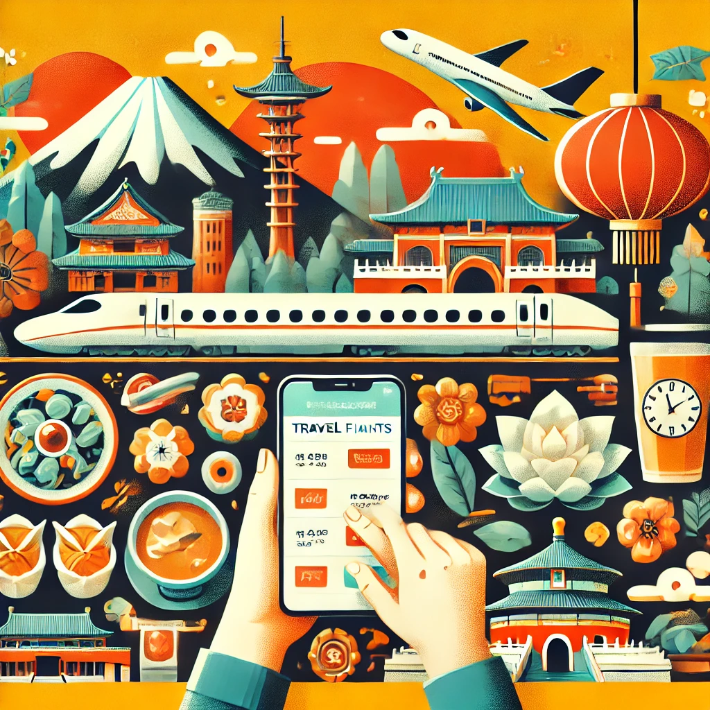 일본과 중국 여행