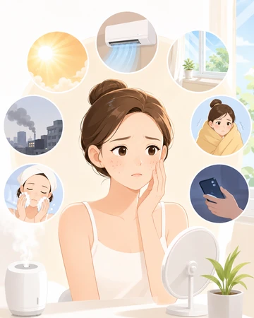 환절기 이후 피부변화 원인 정리2