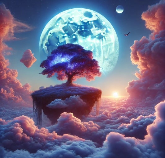 영화속세상같은 구름위에 나무