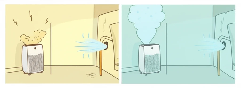 건조한 겨울 실내 공기청정기 성능 1..