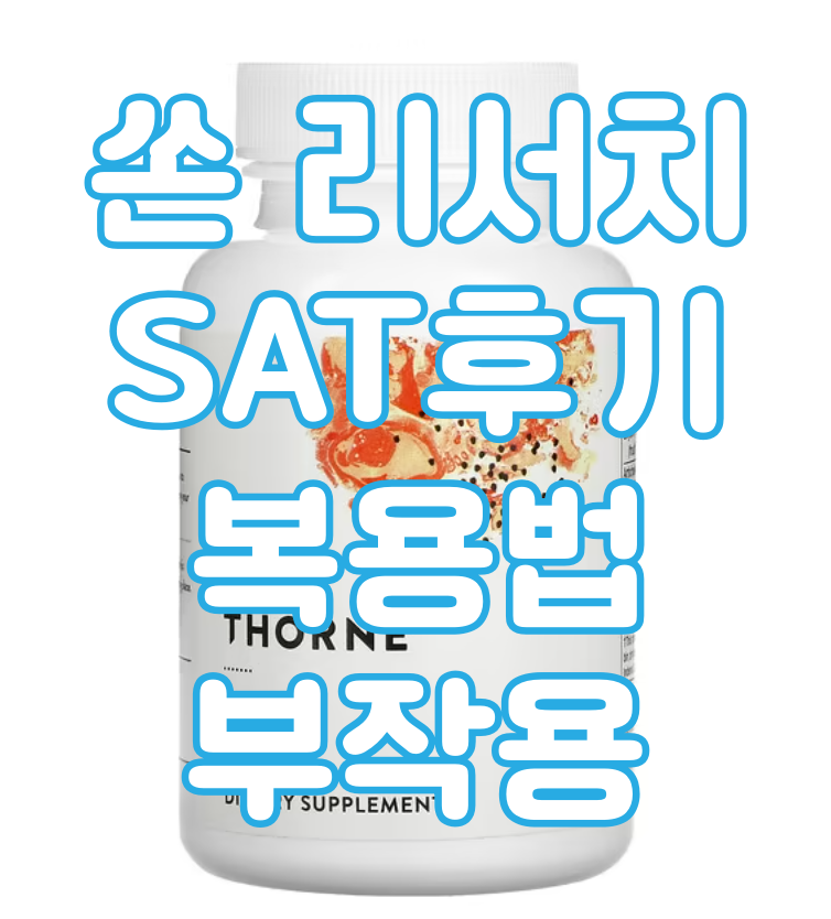 쏜리서치sat