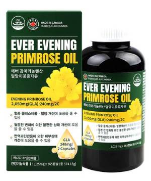 [캐나다직수입] 에버감마리놀렌산 달맞이꽃종자유(1 025mg x 365캡슐), 365정, 1개