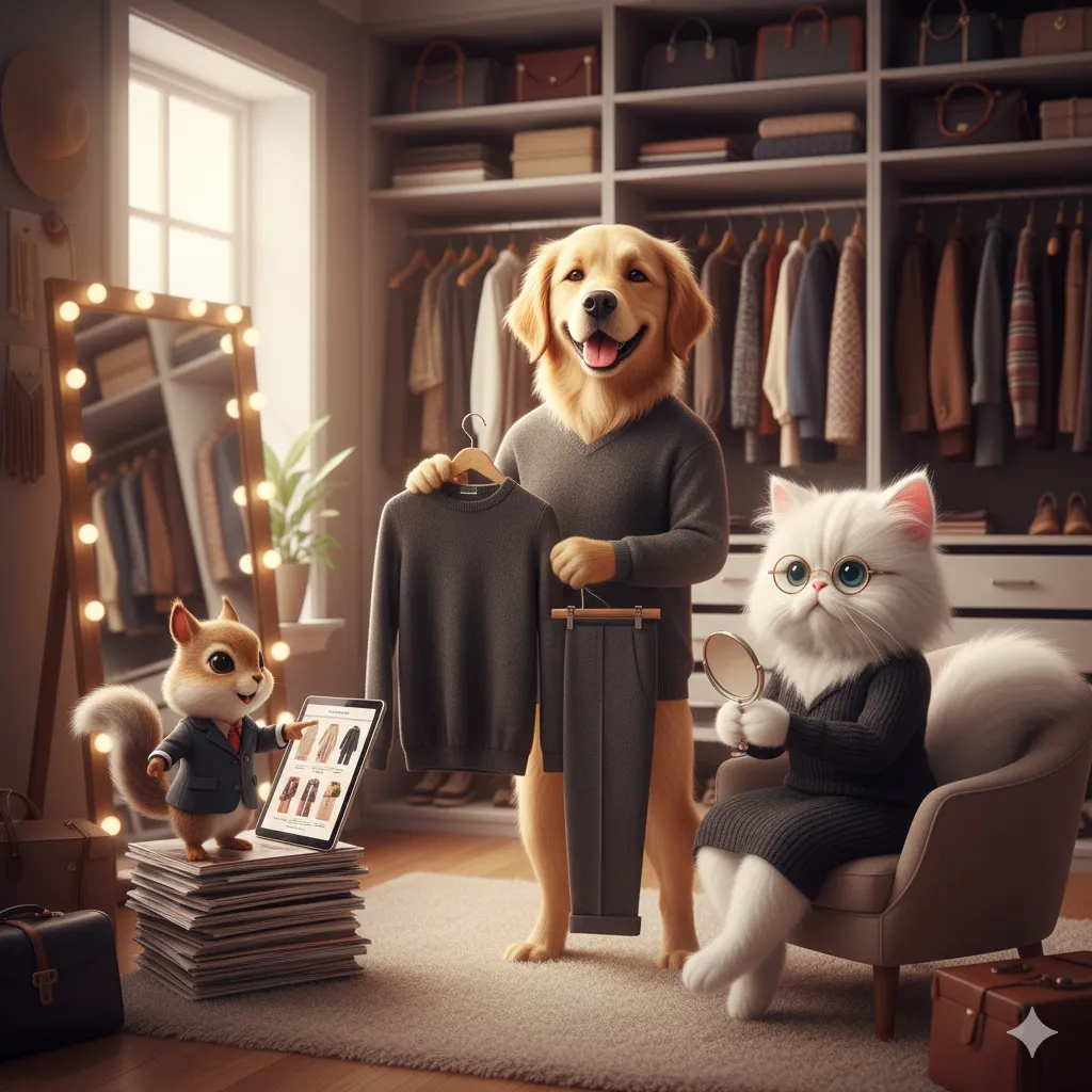 부한 패션 그만! 날씬해 보이는 겨울 명품 패브릭 조합법