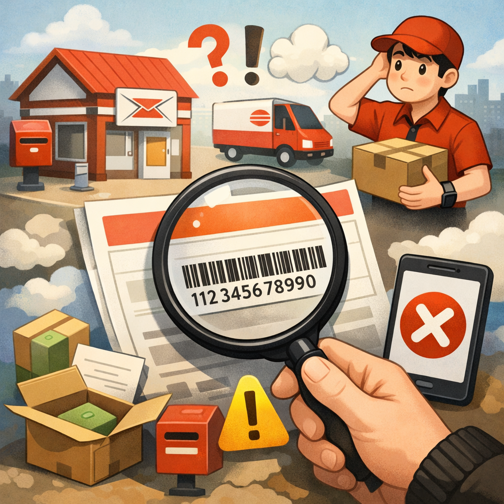 우체국 등기 교부번호 조회방법 총정리｜12자리 우편물 조회 안될 때 해결법 관련 사진