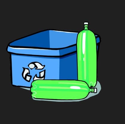 페트병분리수거이미지