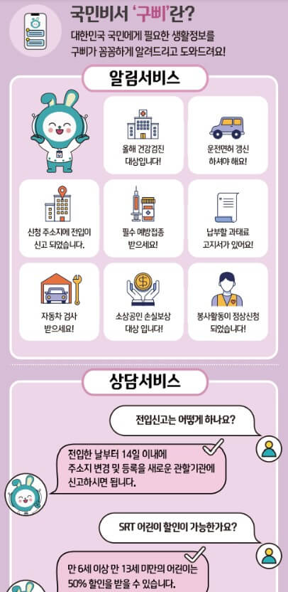 국민비서 통관알리미