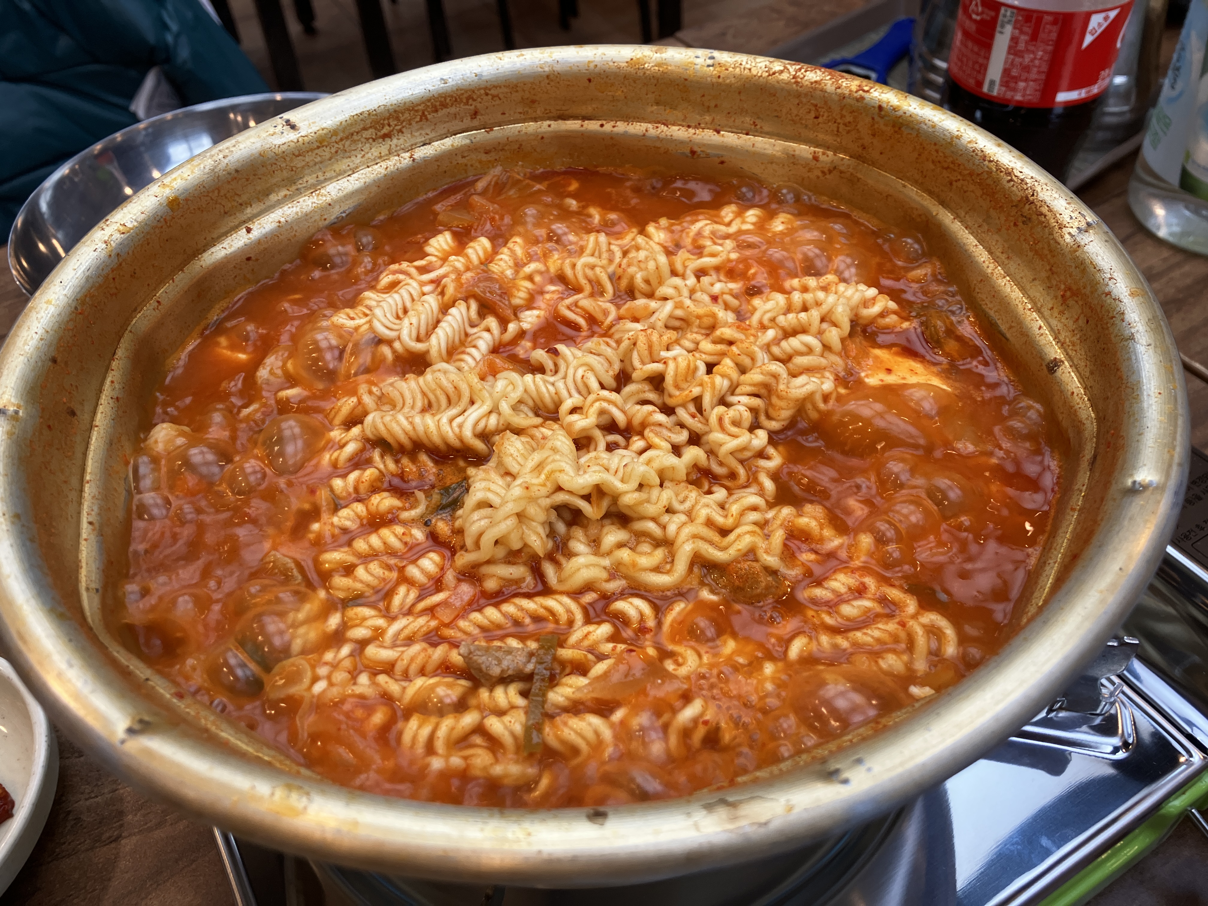김치찌개와 라면사리
