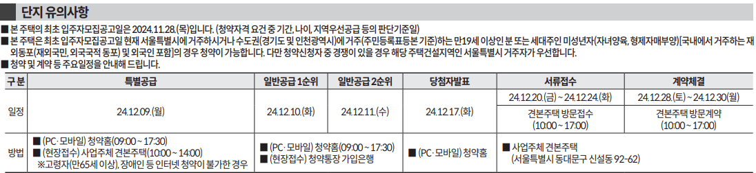 창경궁 롯데캐슬 시그니처 분양가 청약 일정 모델하우스