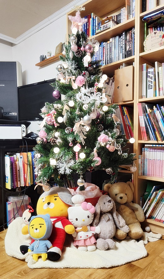 트리 완성된사진 밝을때