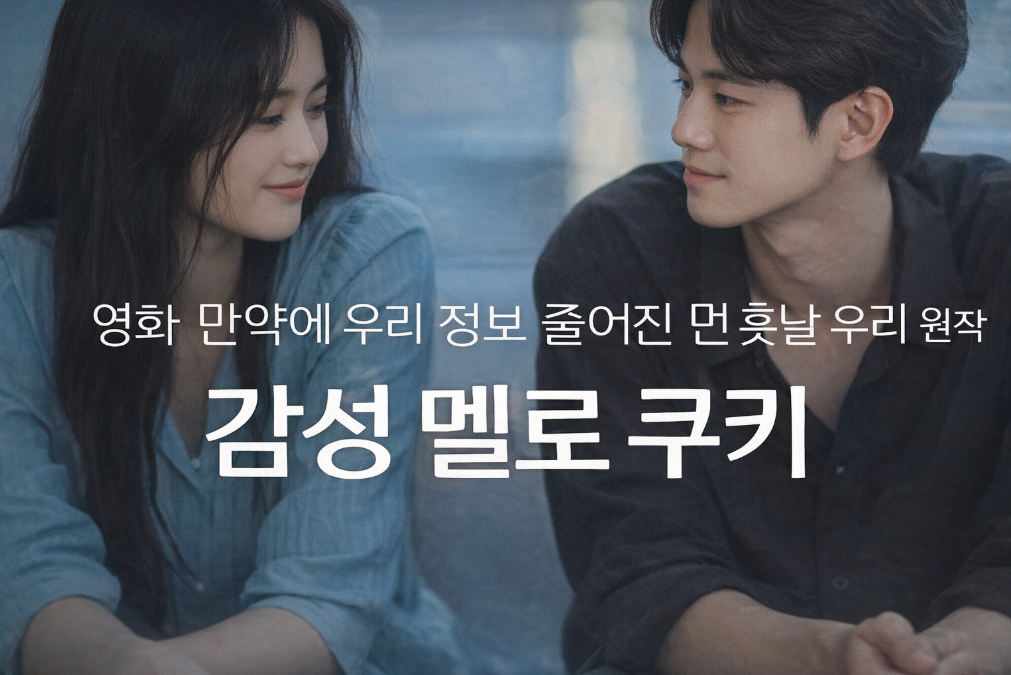 영화 '만약에 우리' 원작 감성 그대로, 멜로 쿠키까지 완벽 정리