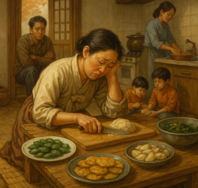 명절 피곤함 관련 사진