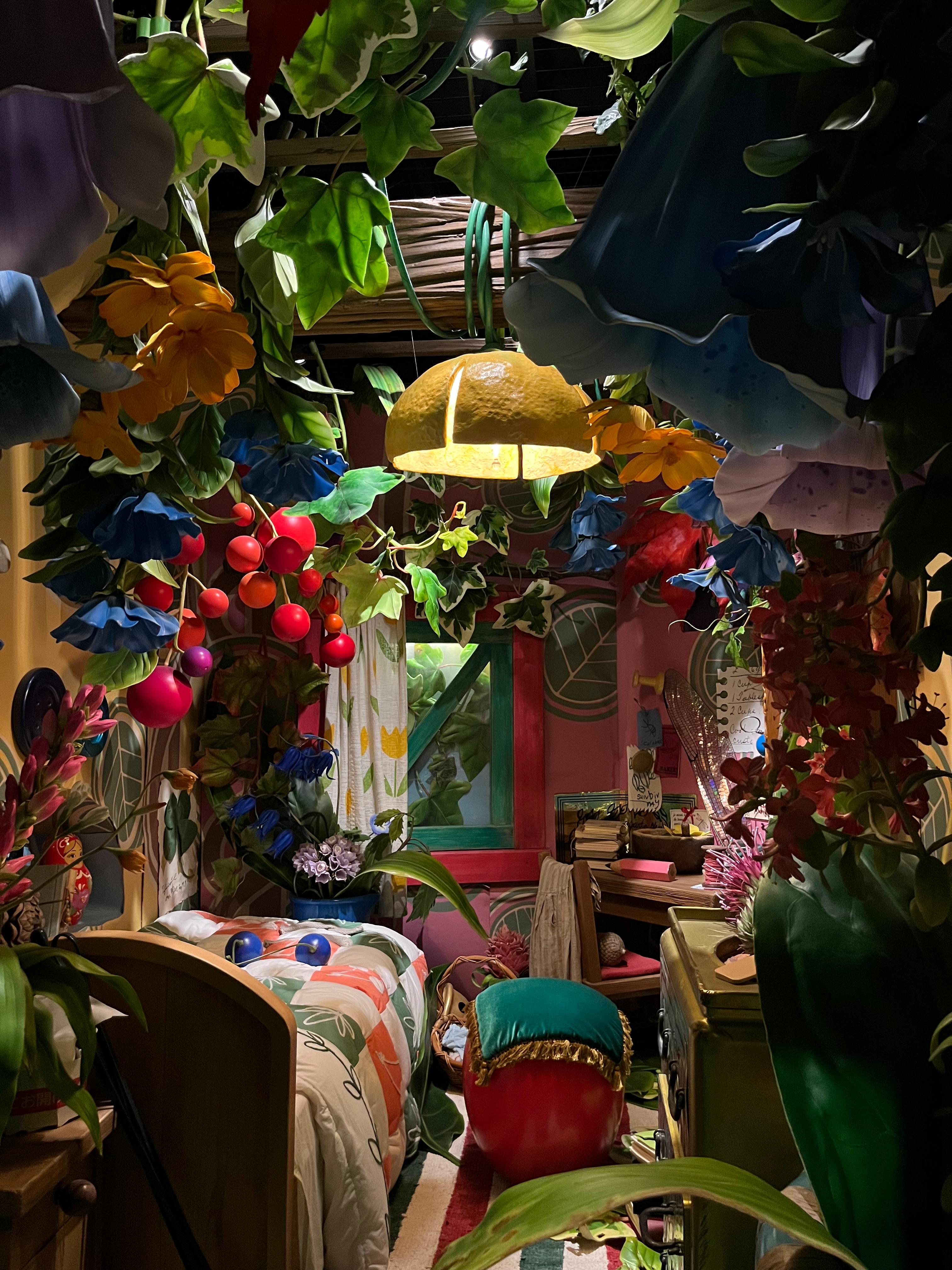 지브리 파크 대창고 마루밑 아리에티 방 사진